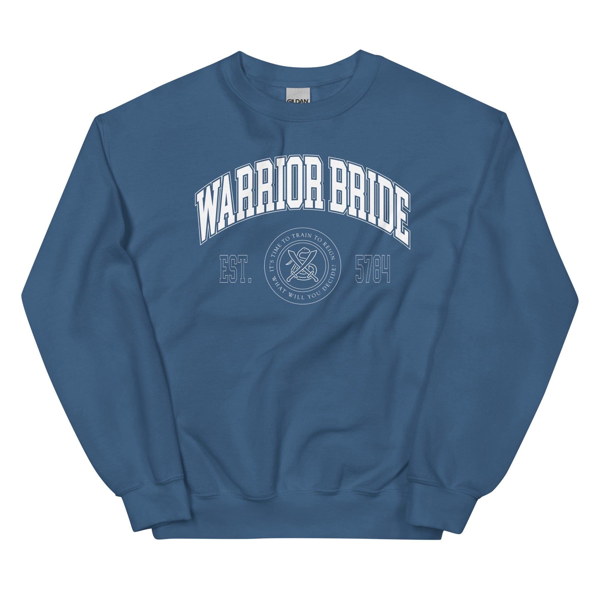"Warrior Bride" College Crewneck Sweater