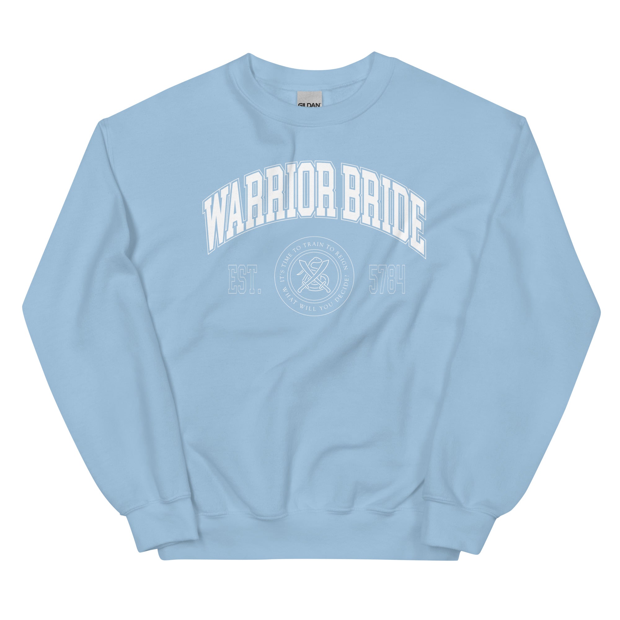 "Warrior Bride" College Crewneck Sweater