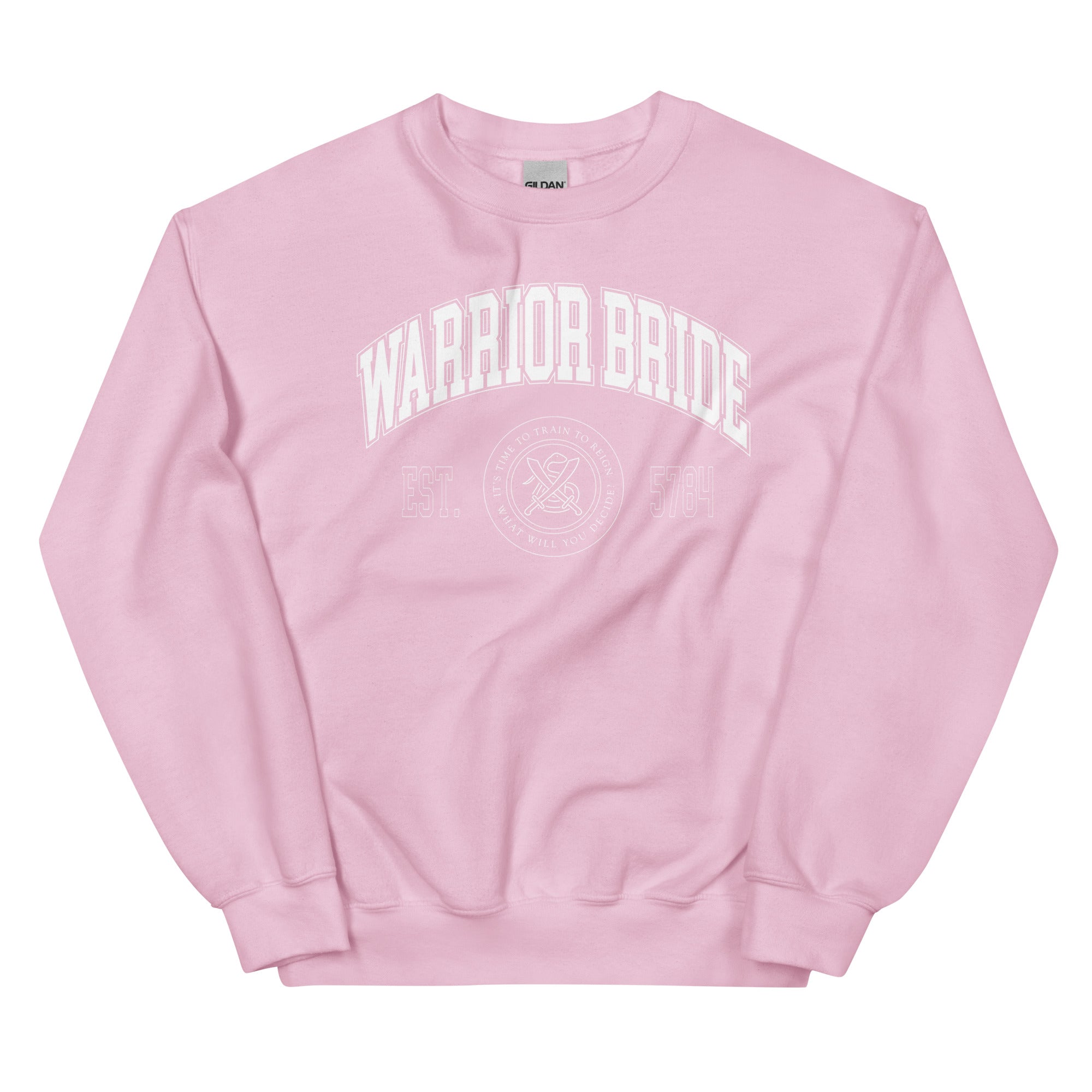 "Warrior Bride" College Crewneck Sweater