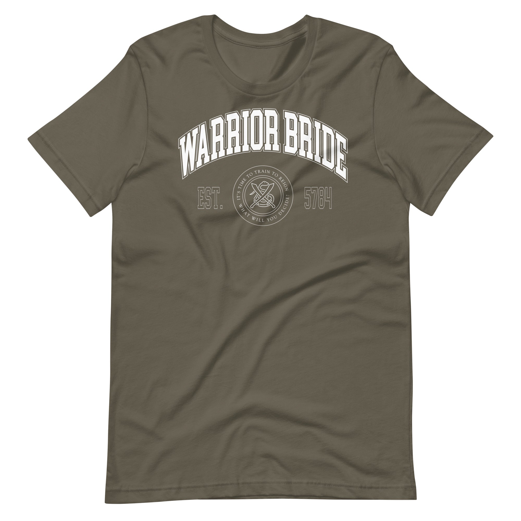 "Warrior Bride" Women's Collegiate T-Shirt
