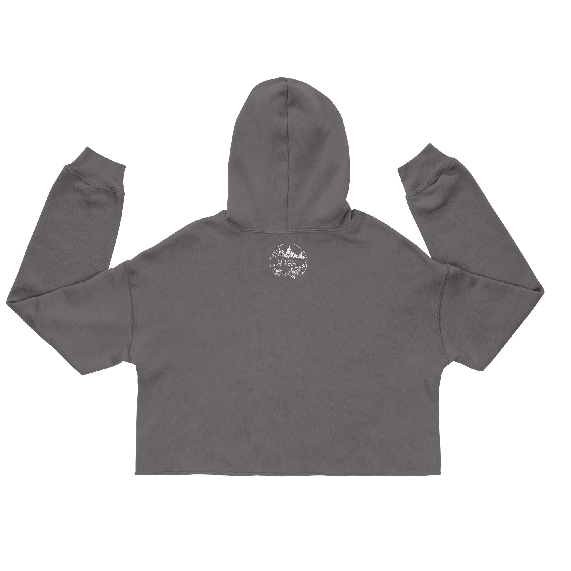 "Warrior Bride" Collegiate Crop Hoodie