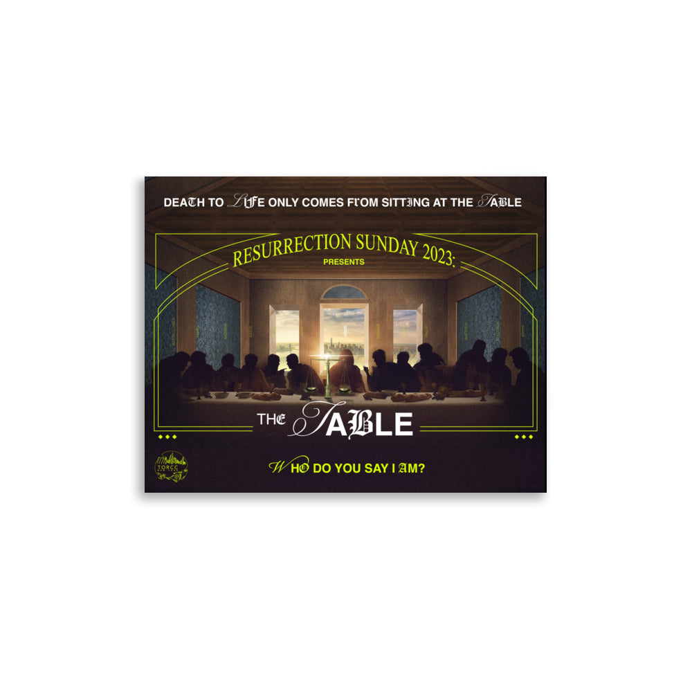 The Table Poster