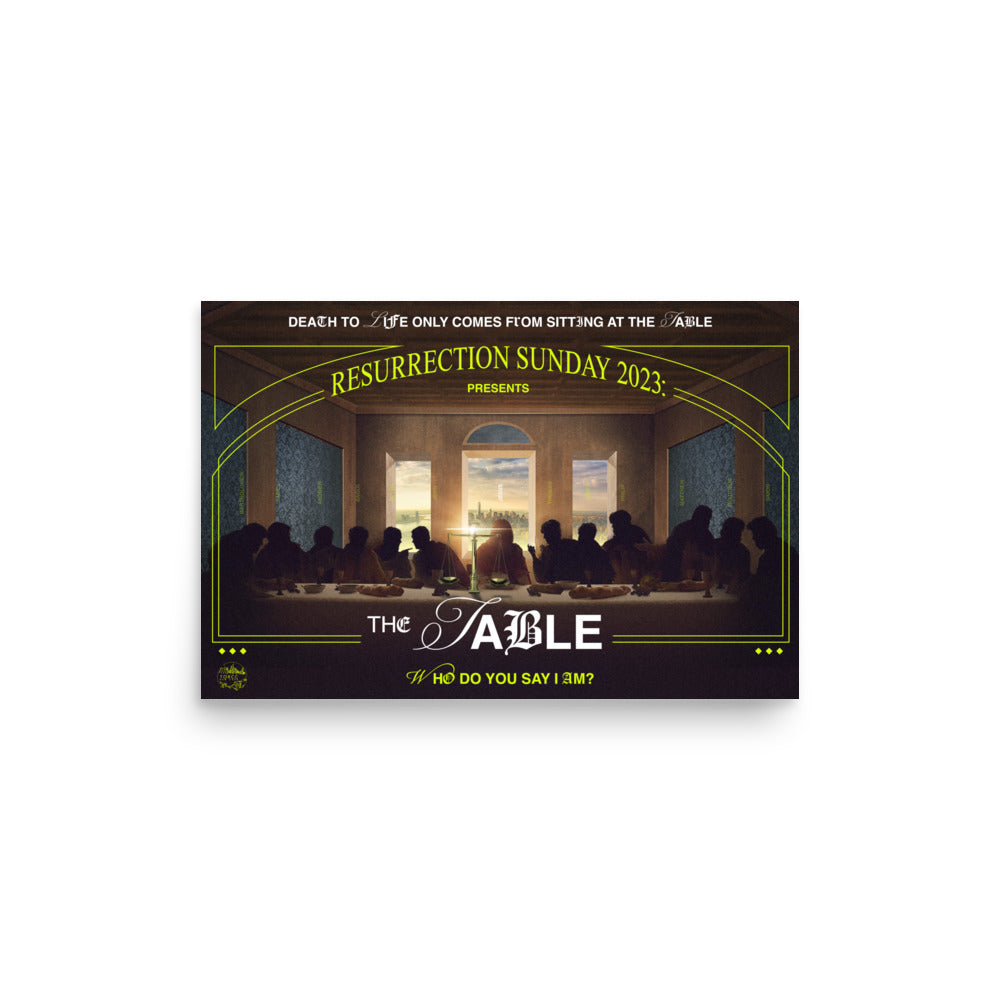 The Table Poster