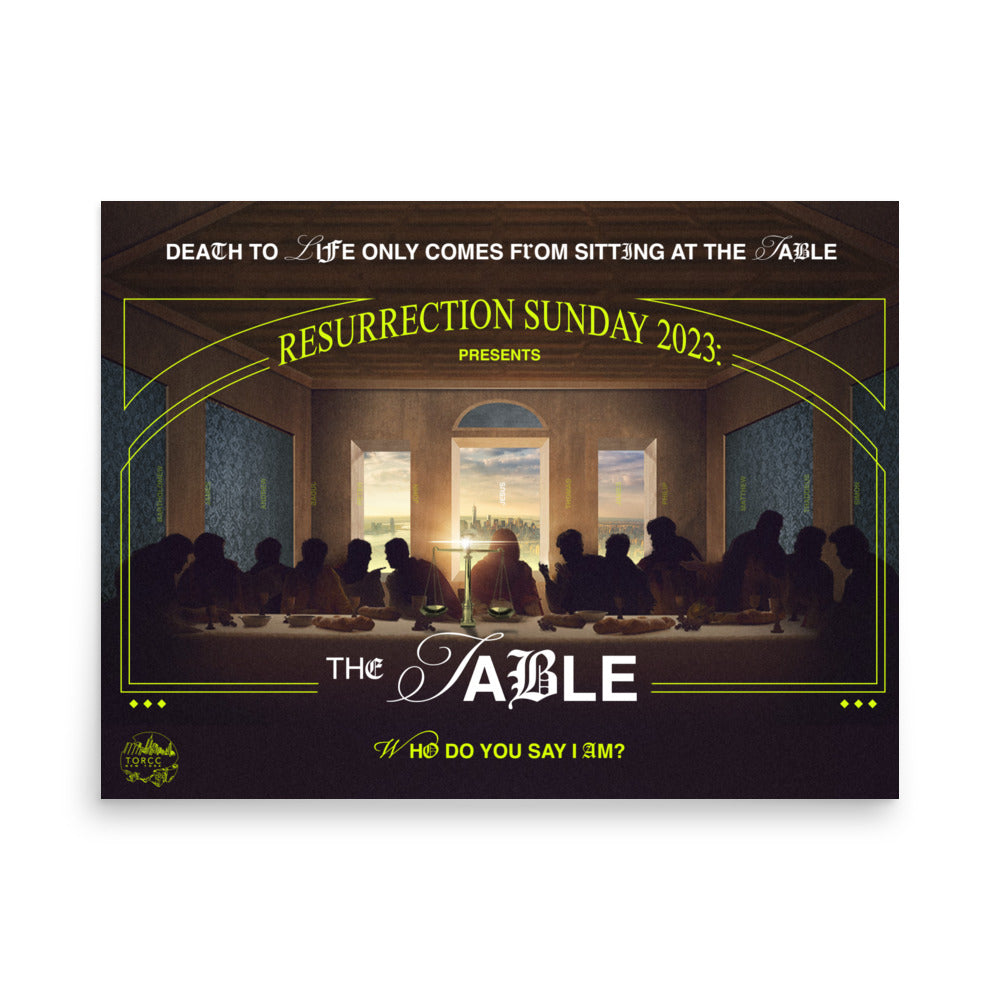 The Table Poster