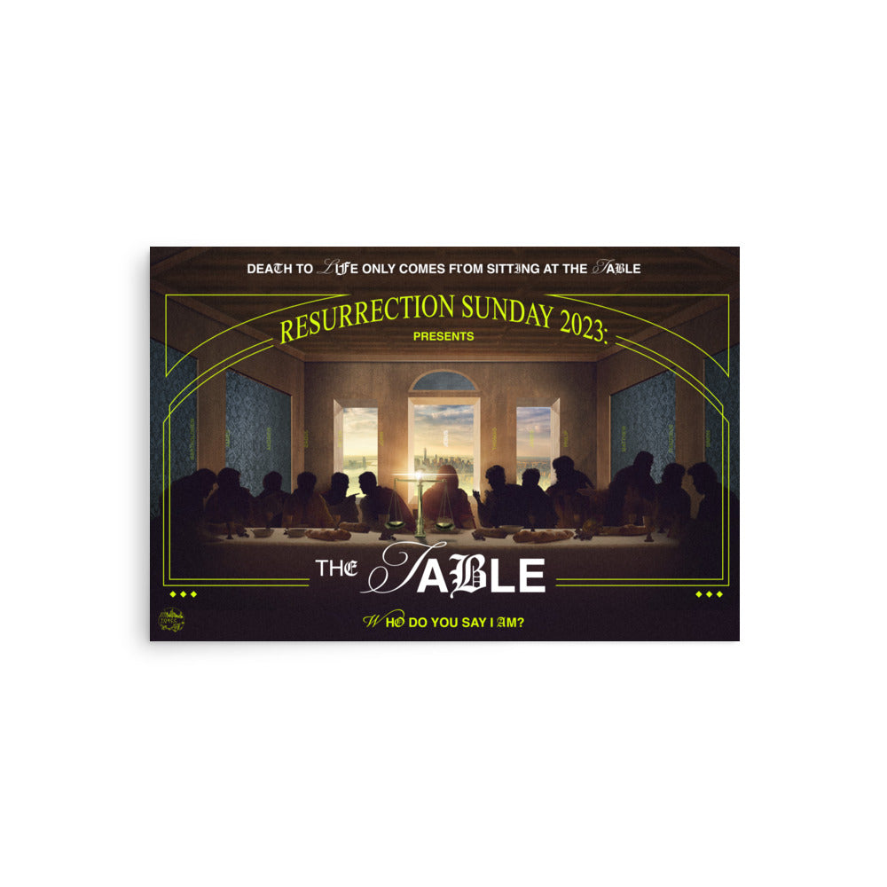 The Table Poster