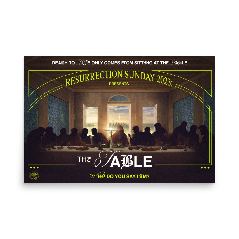 The Table Poster