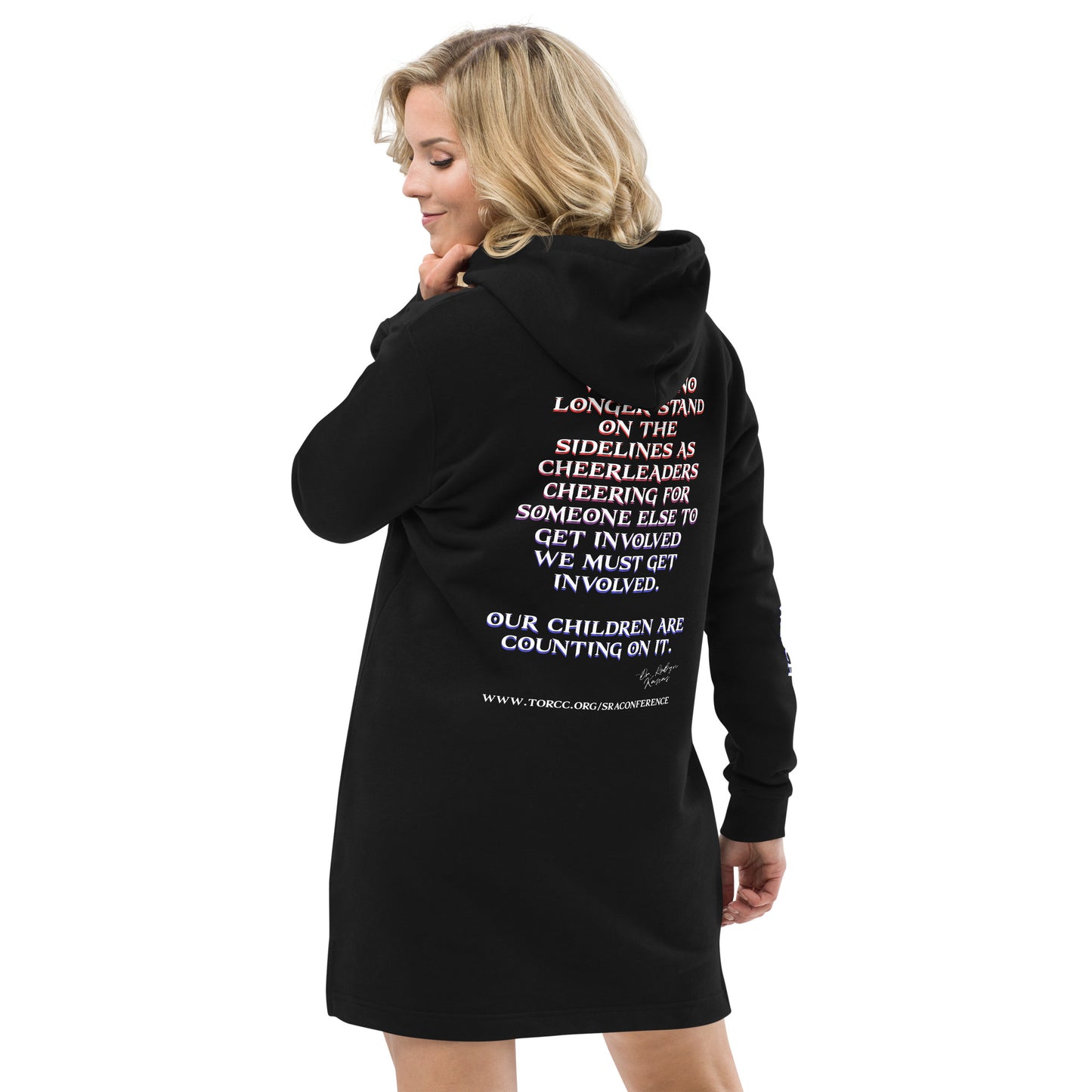 "Not On My Watch" - SRA Statement Women's Hoodie Dress