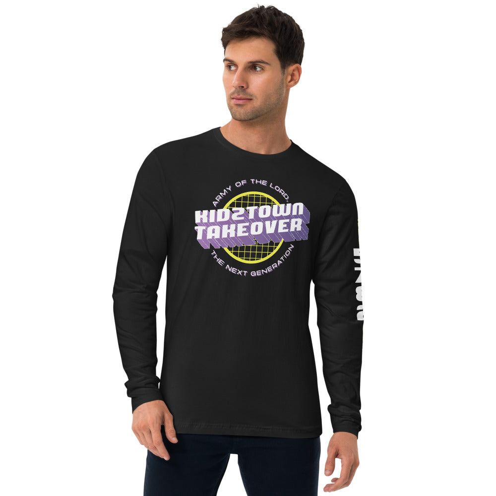 Kidztown "Army Of The Lord"- Long Sleeve Fitted Crew | Men's