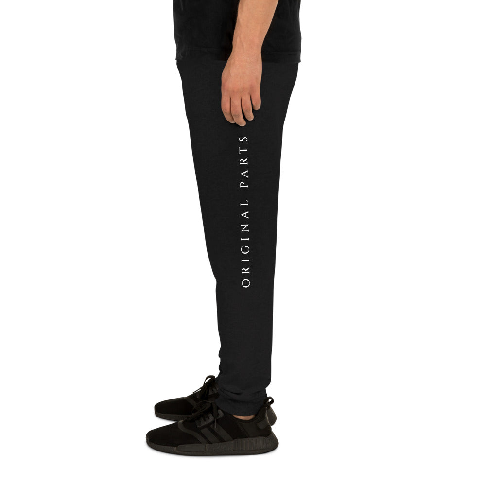 "ORIGINAL PARTS" - Unisex Joggers (Black)