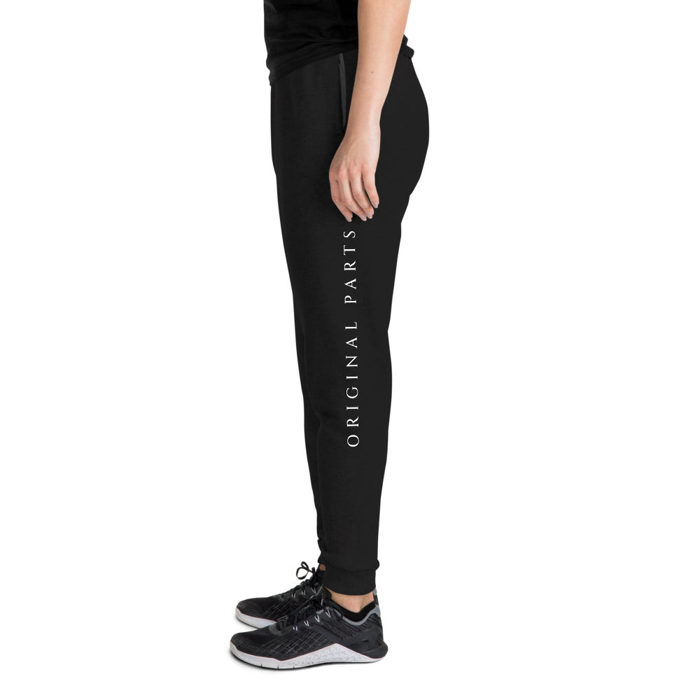 "ORIGINAL PARTS" - Unisex Joggers (Black)