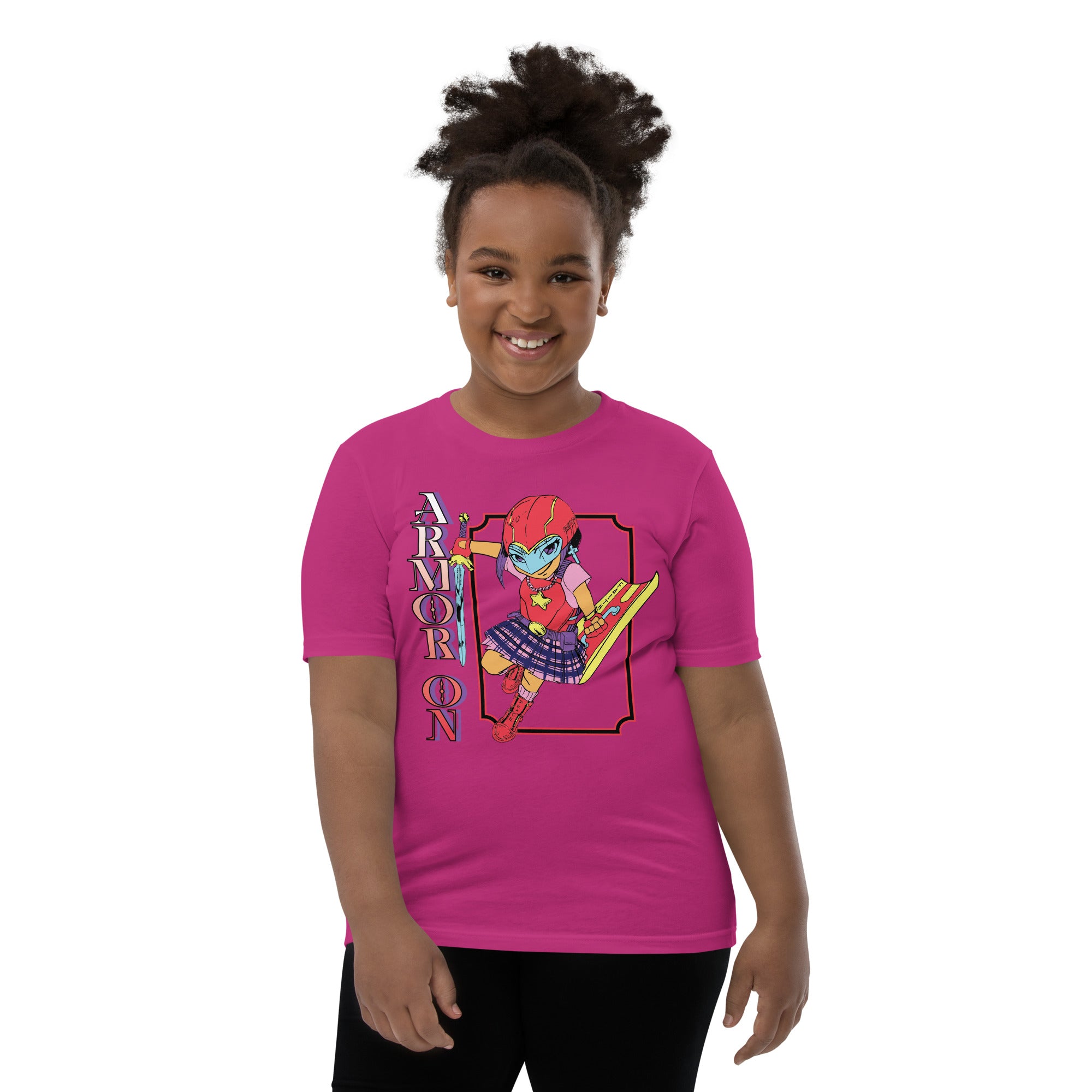 Kidztown Stella "Armor On" T-Shirt | Girls