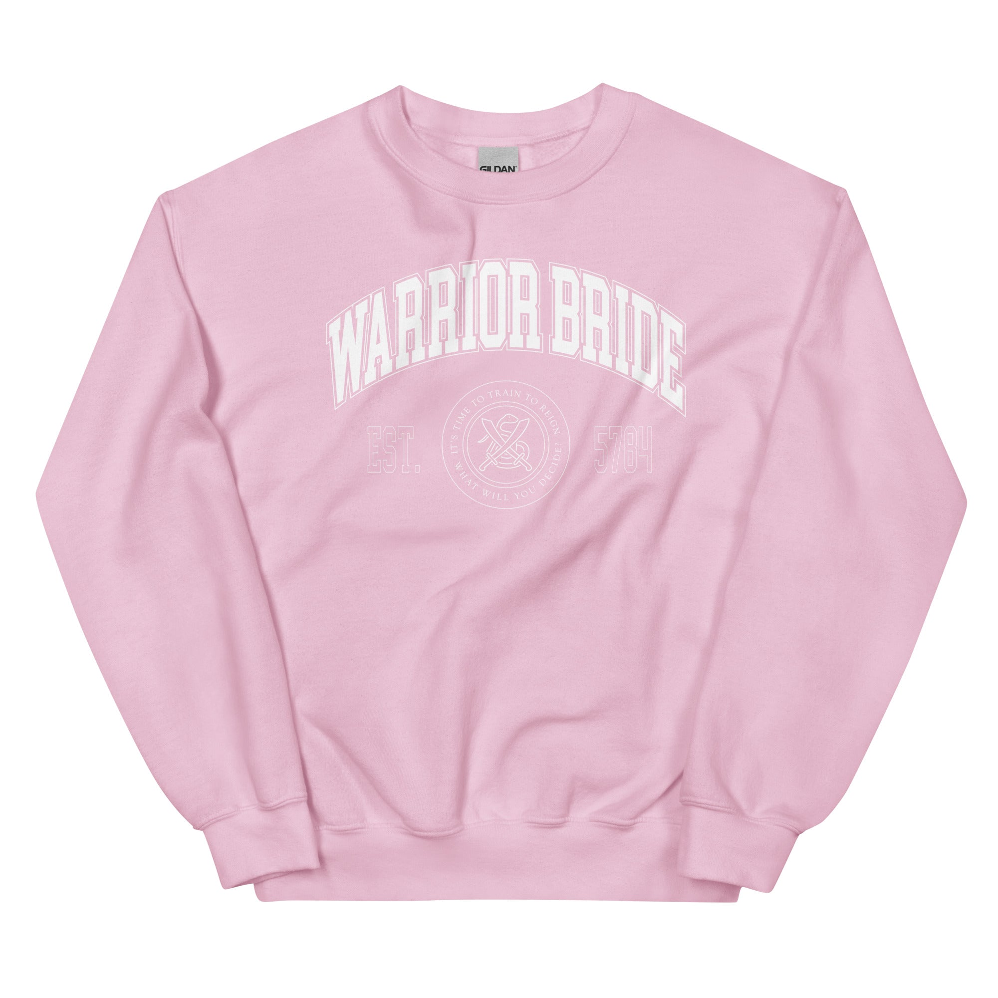 "Warrior Bride" College Crewneck Sweater