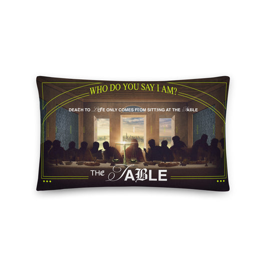 The Table Poster Pillow